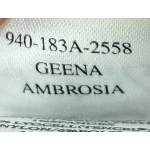 Rails Geena Ambrosia Smocked Puff Sleeve Mini Dress Size Small Cream/Pink Color - Picture 10 of 11